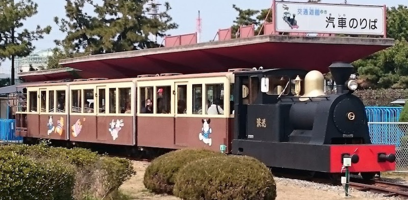 浜寺公園の汽車